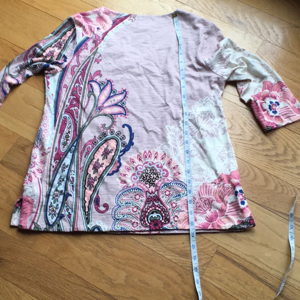 Chicos 3/4 sleeve top - Picture 5 of 5